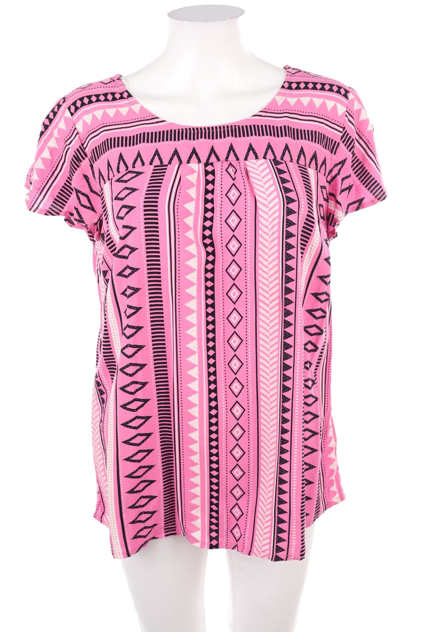 G!na - Kurzarm-Bluse - M