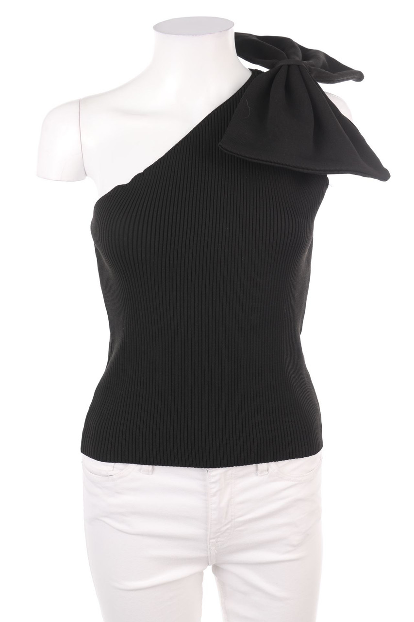 SECONDHAND - One shoulder-Top with Bow - M
