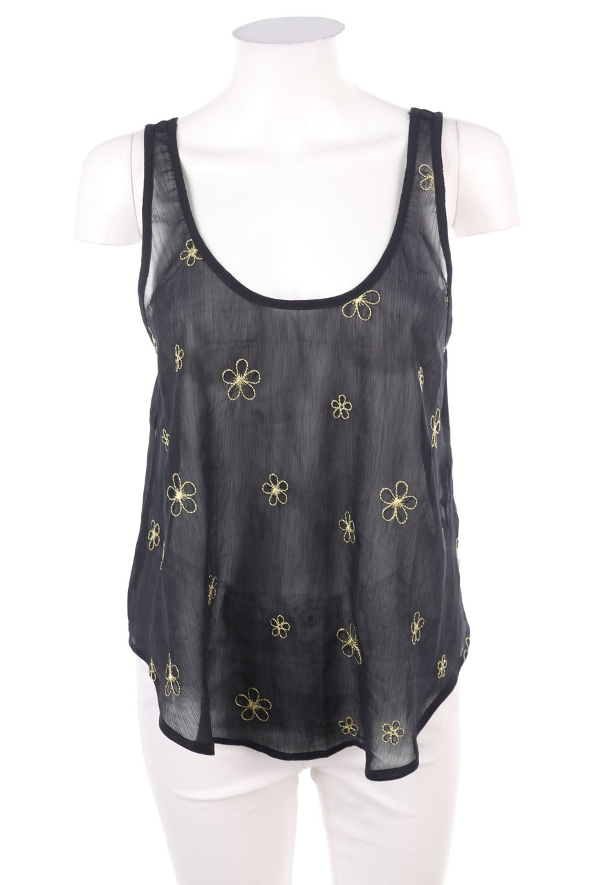HOLLISTER - Top with Embroideries - S