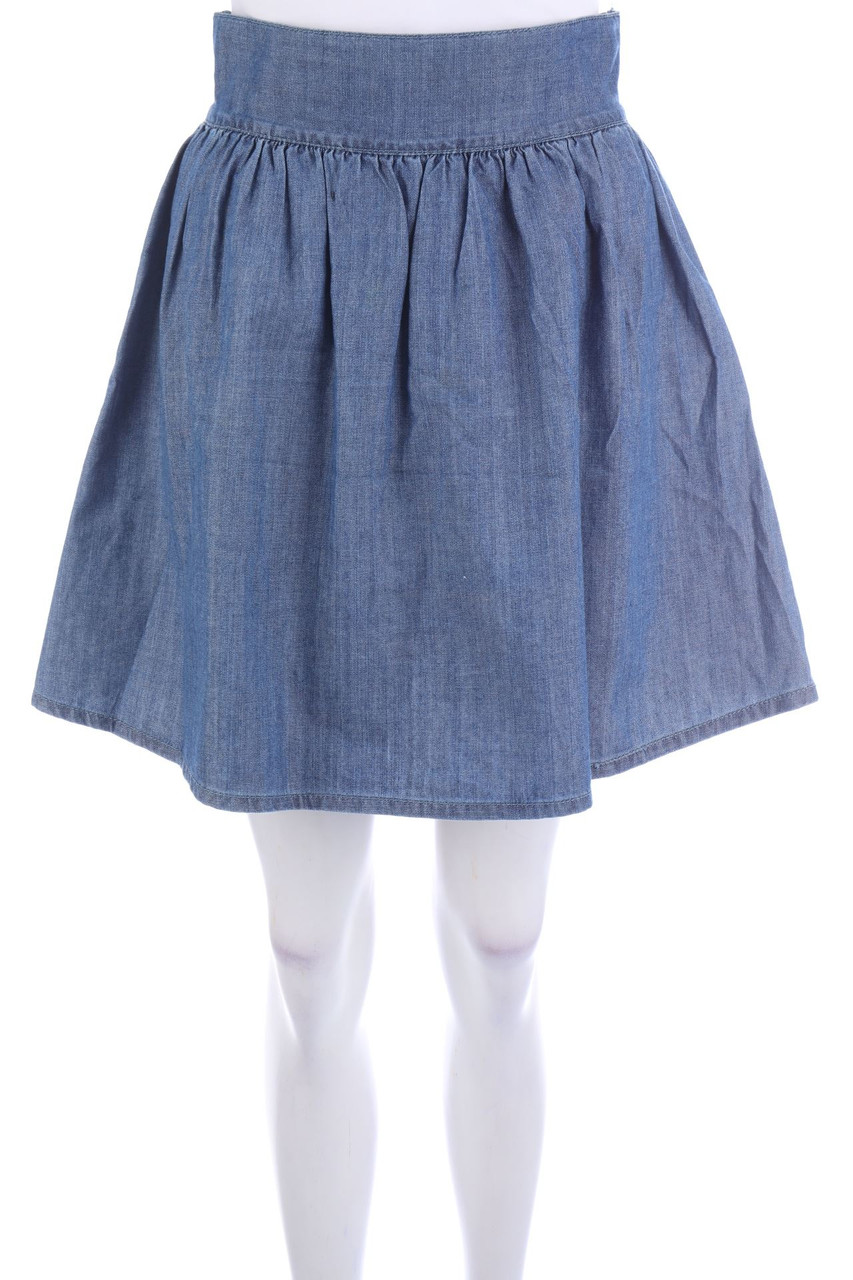 Stradivarius - Denim Mini Skirt - S