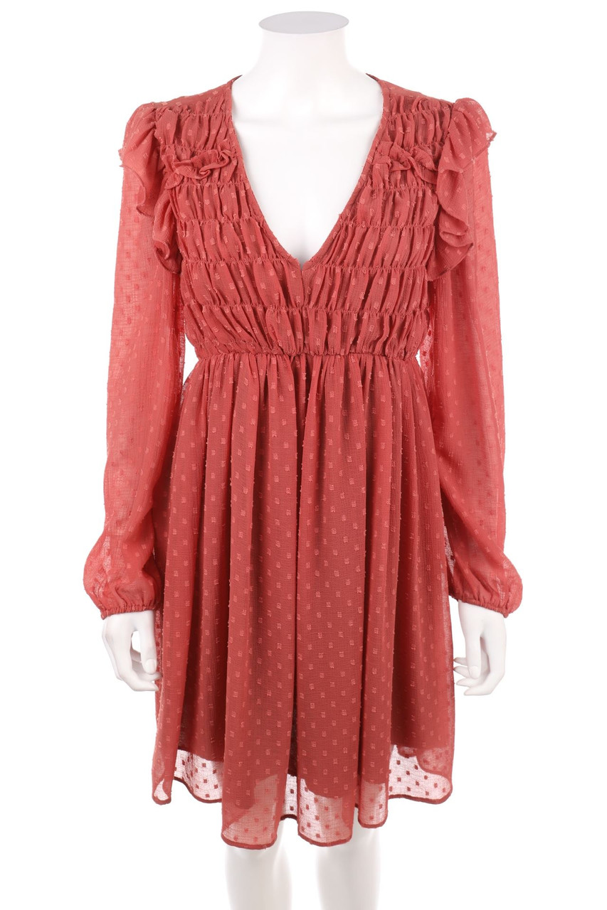 ZARA - Dress with Volants - S