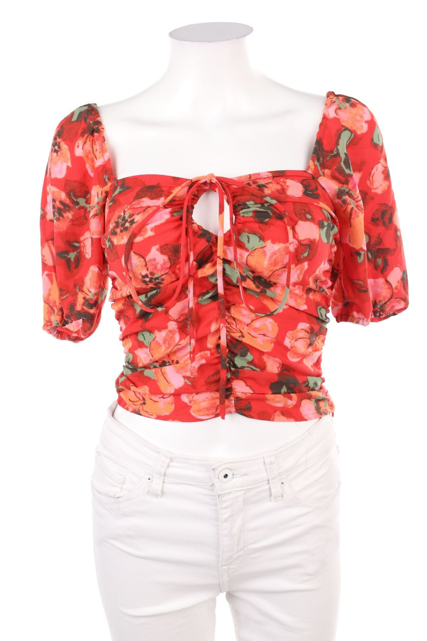 H&M - Kurzarm-Bluse - XS