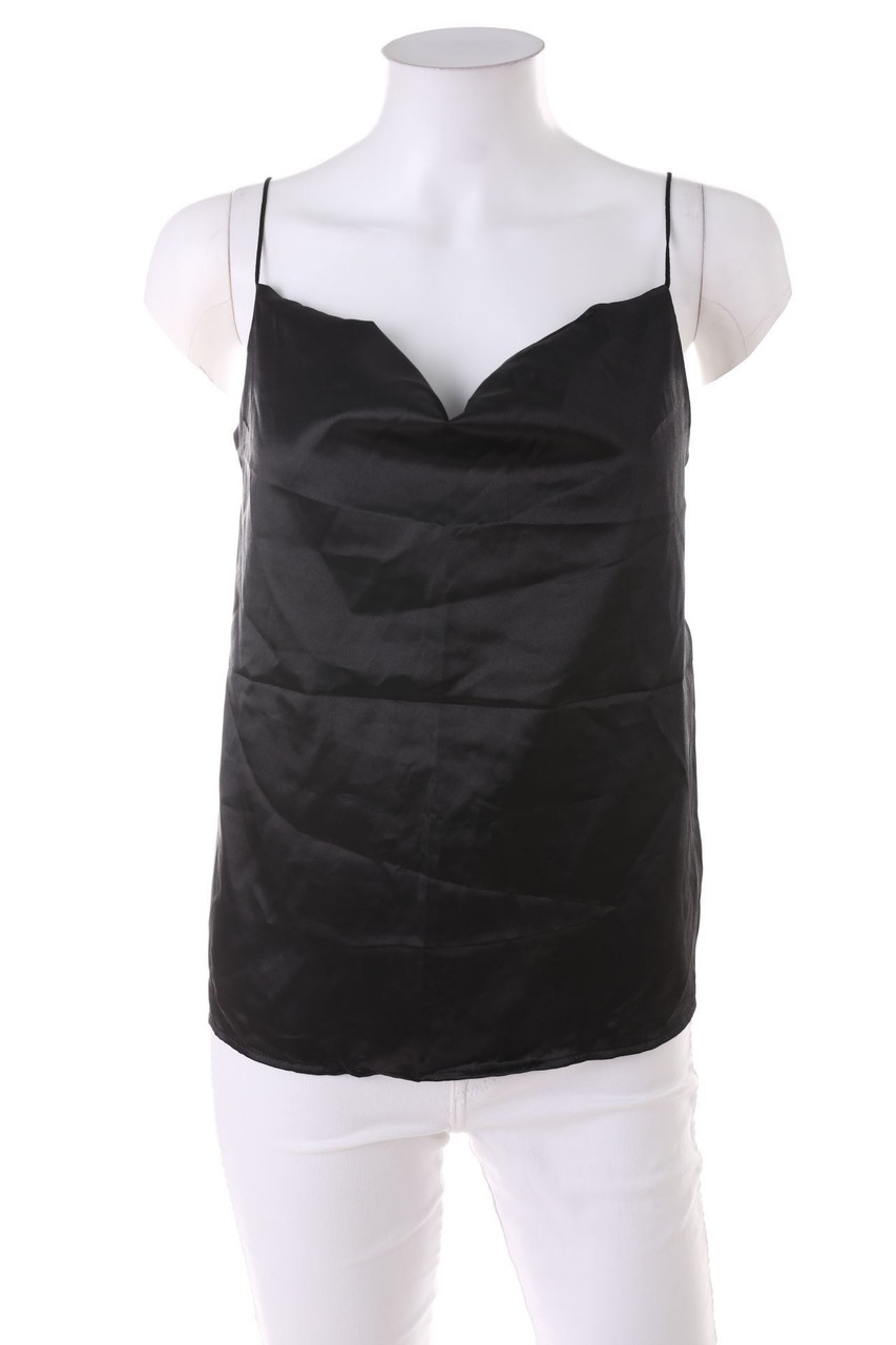 SECONDHAND - Satin-Blusentop - D 34