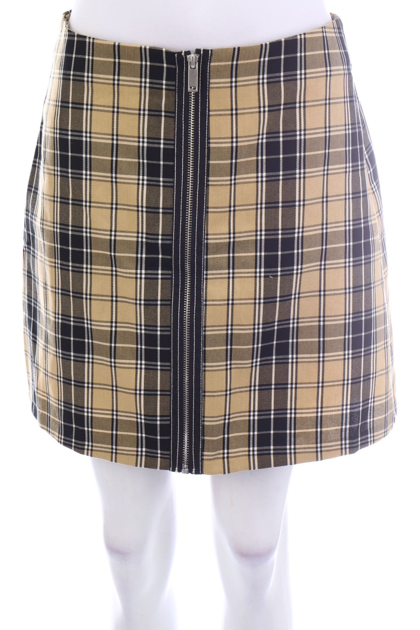 Stradivarius - Checked Skirt - L
