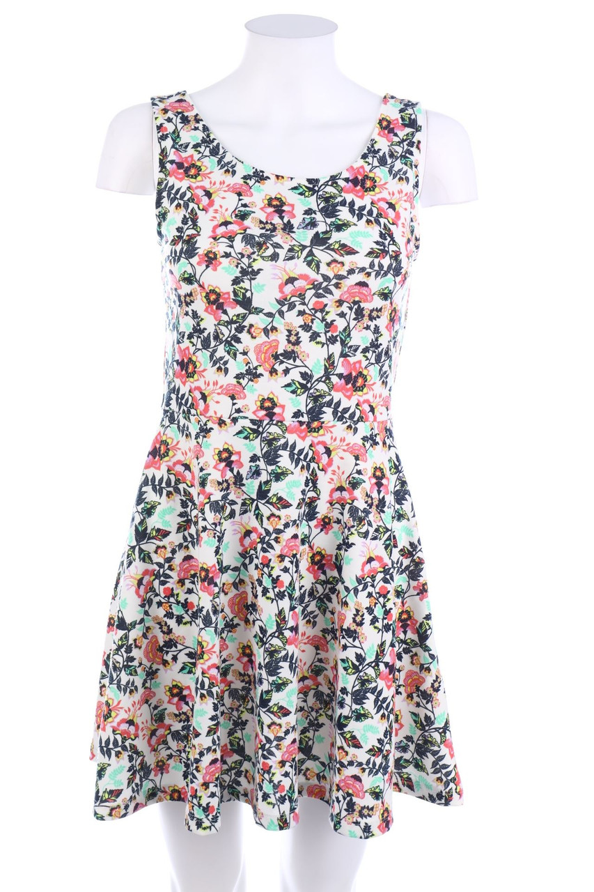 H&M - Skater-Kleid mit Blumen-Print - M