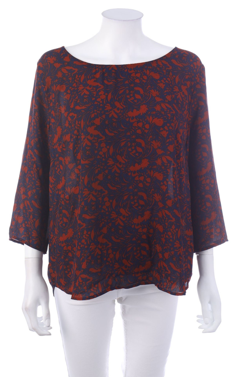 in extenso - Bluse mit Blumen-Print - 2XL