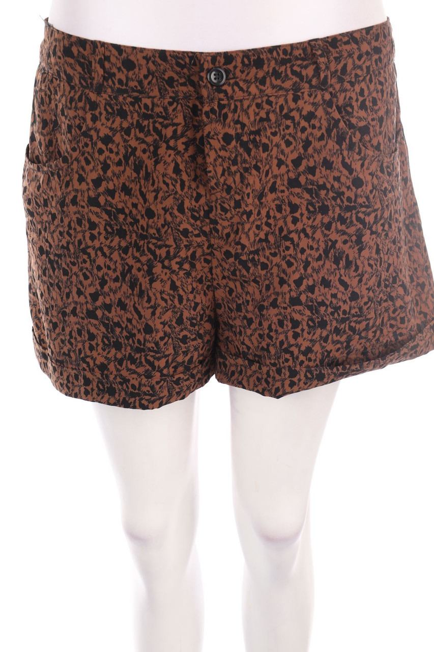 Miss Selfridge - Shorts mit Animal-Print - D 40