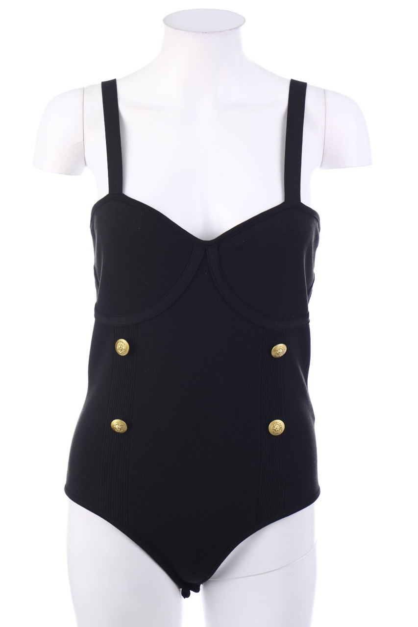 PRIMARK - Sleveless Body with Decorative Buttons - M