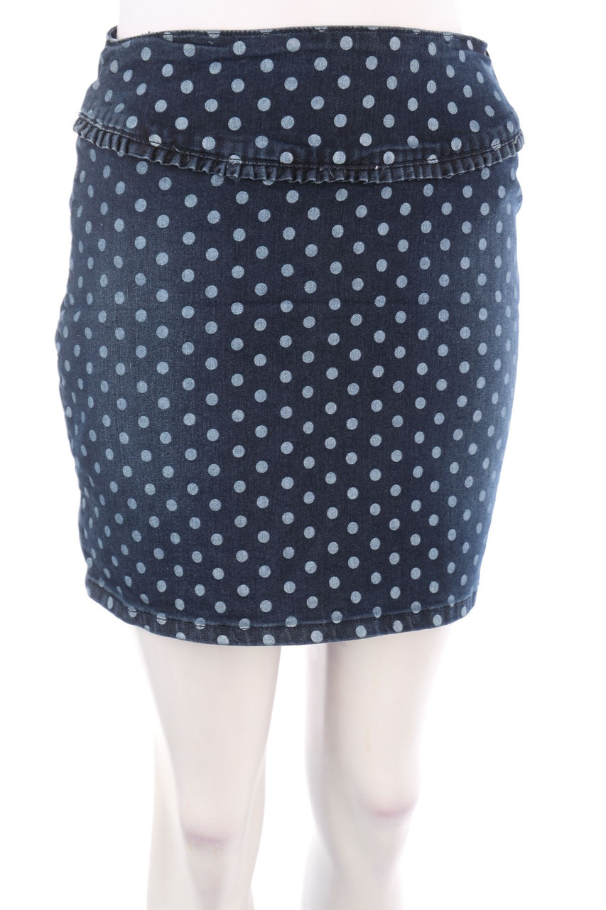 YES OR NO - Mini-Jeansrock mit Punkten - S