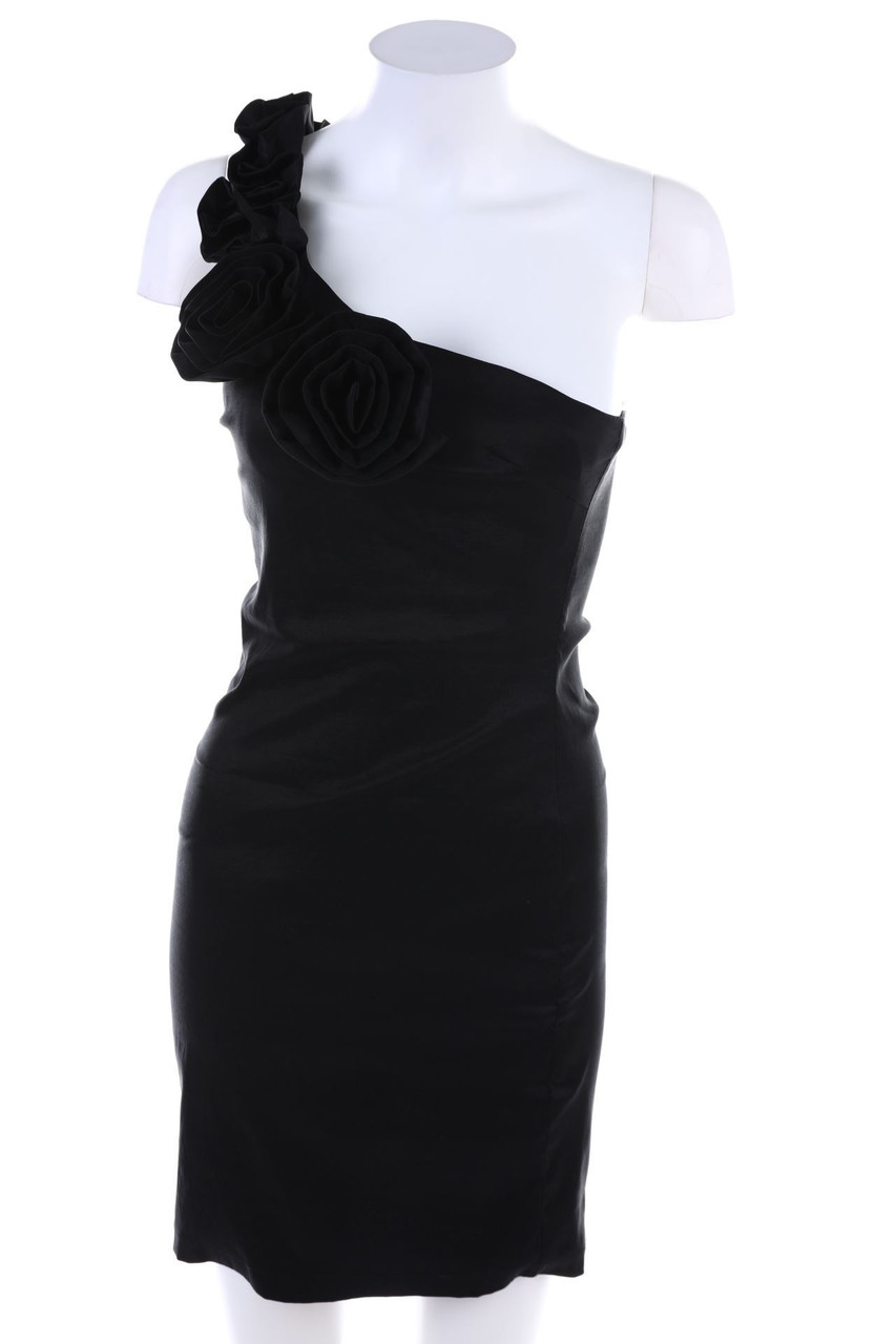 AX Paris - One-Shoulder Evening Dress with Applications - D 32