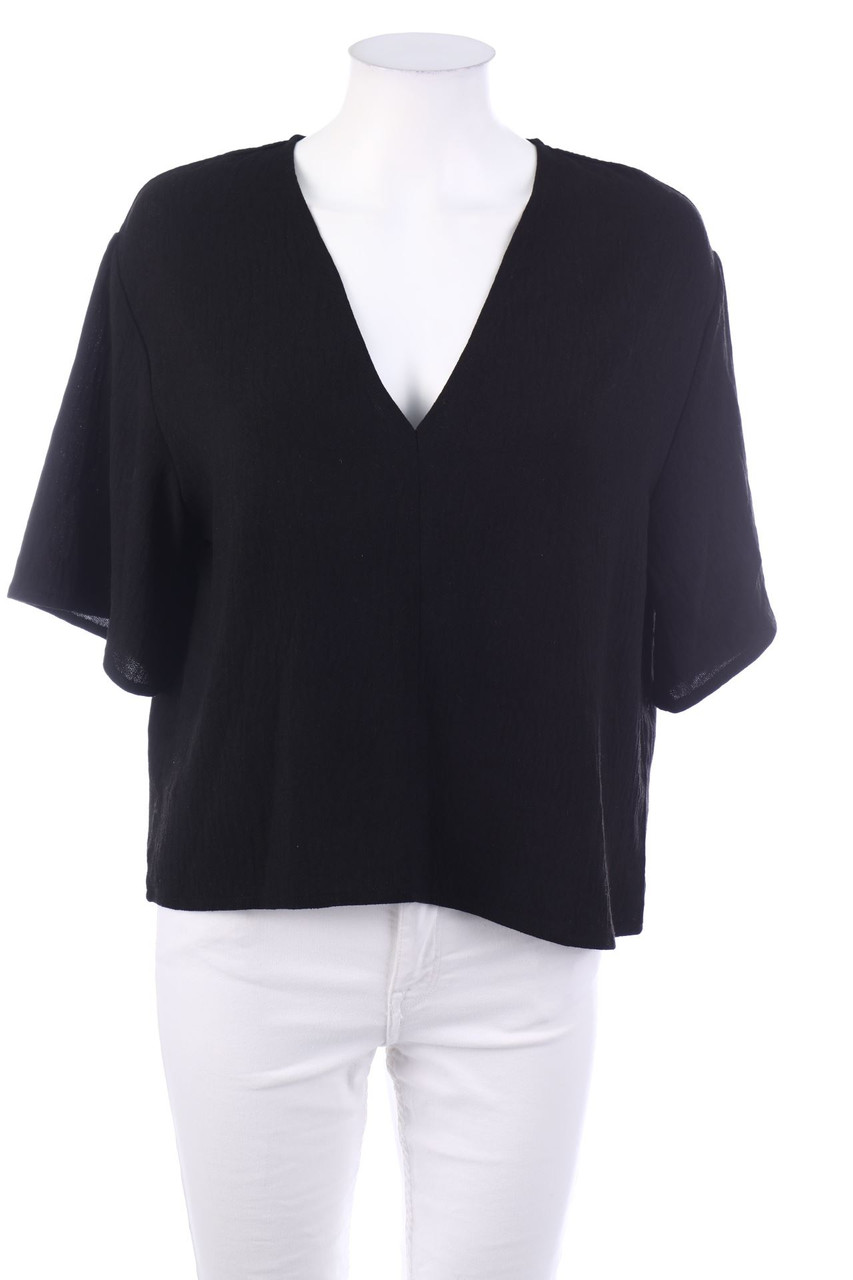 ZARA - Kurzarm-Bluse - S