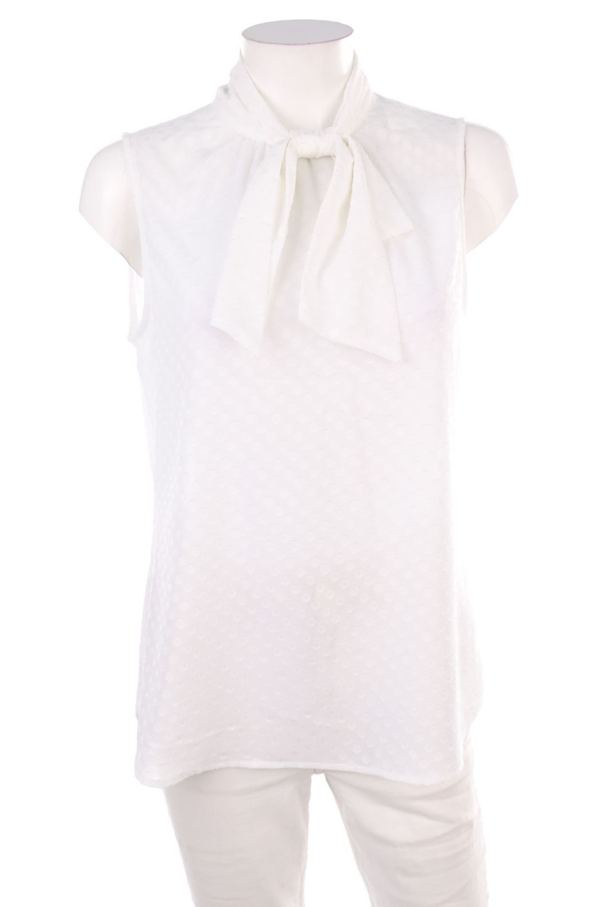 H&M - Schluppen-Bluse mit Punkten - D 40