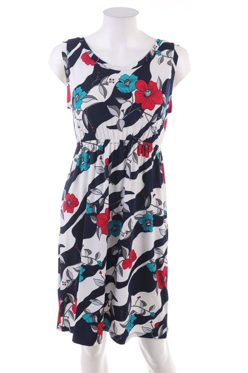 SECONDHAND - Dress with Flower Print - M