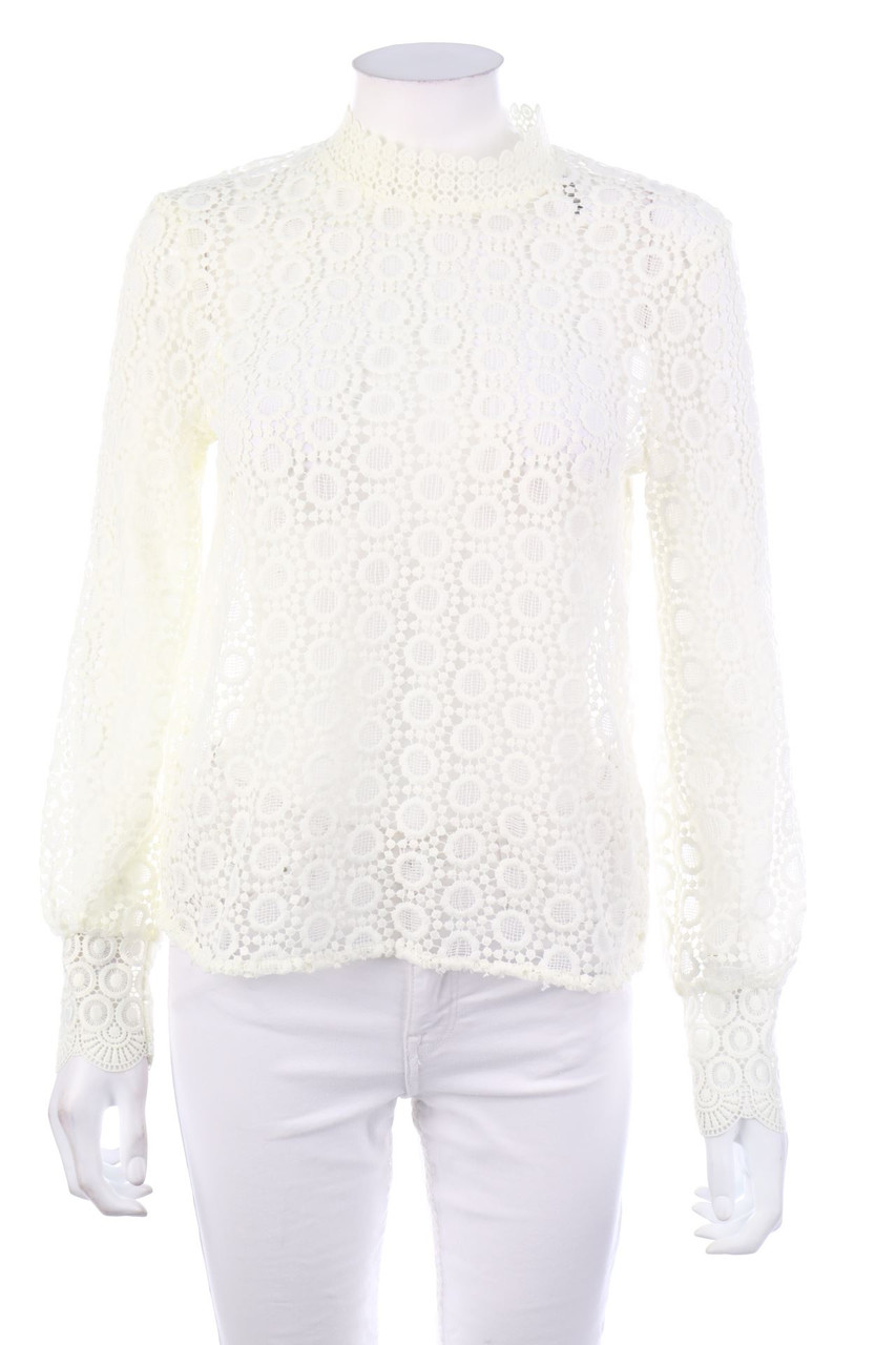 H&M - Häkel-Longsleeve-Shirt - XS