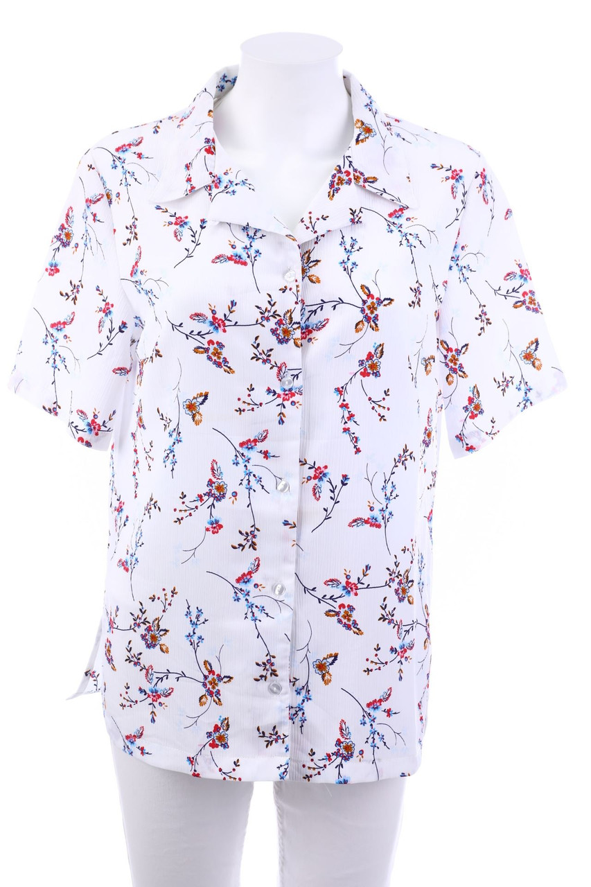 DAMART - Shirt Blouse with Flower Print - M
