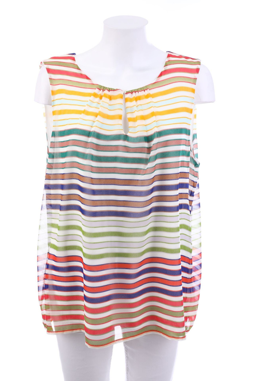 MORE & MORE - Shortsleeve Blouse - 2XL