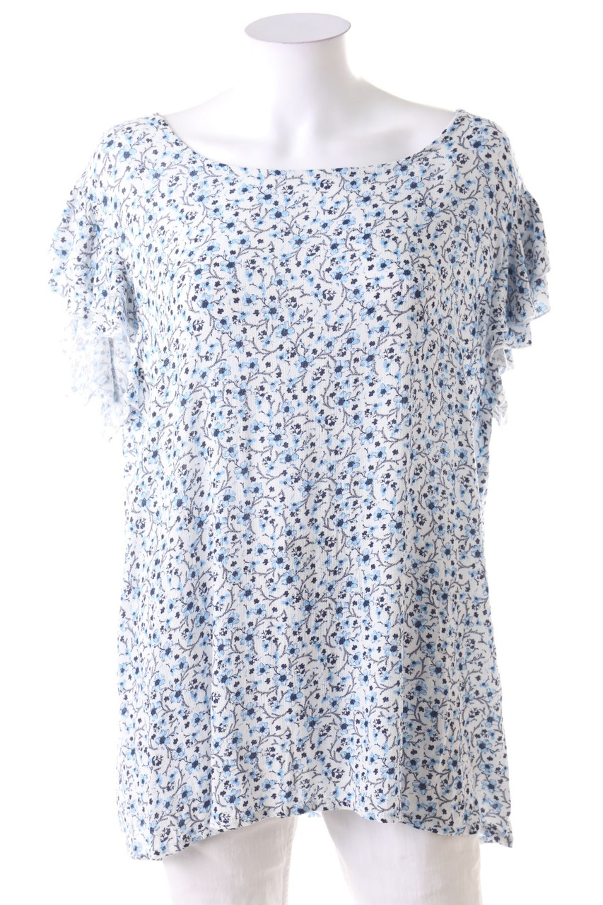 G!na - Kurzarm-Bluse - 3XL