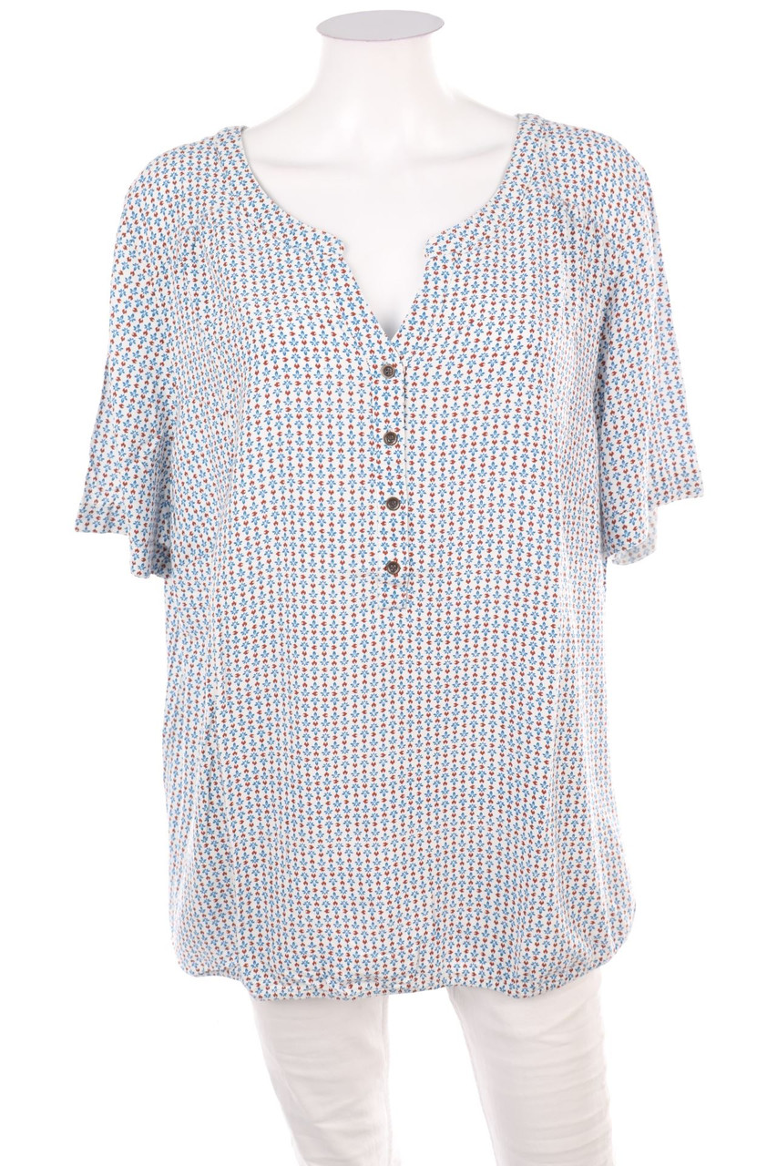 bonprix collection - Kurzarm-Bluse - 52