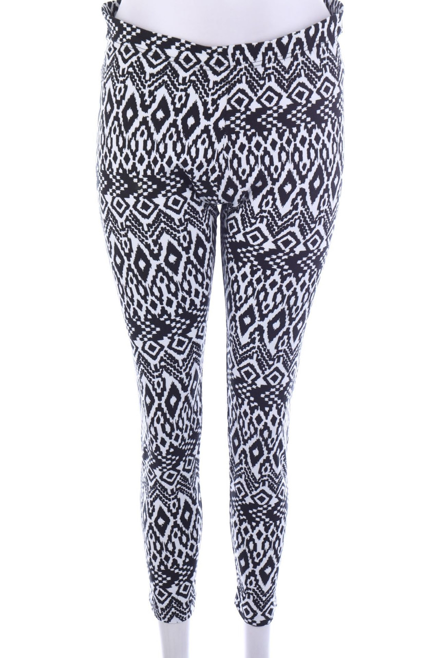 SECONDHAND - Leggings mit Muster - 2XL