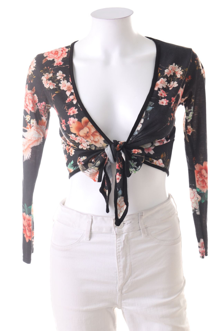 Boohoo - Cropped-Shirt - S
