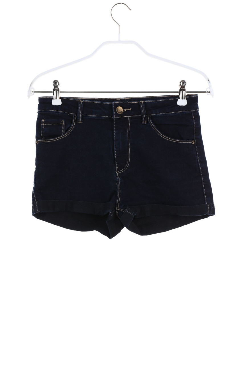 TALLY WEiJL - dark denim jeans shorts - XS