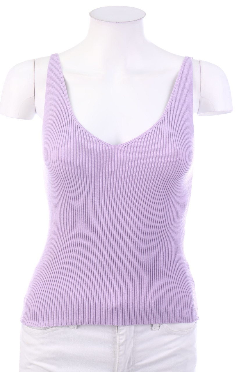 JDY - Strick-Top mit Muster - S