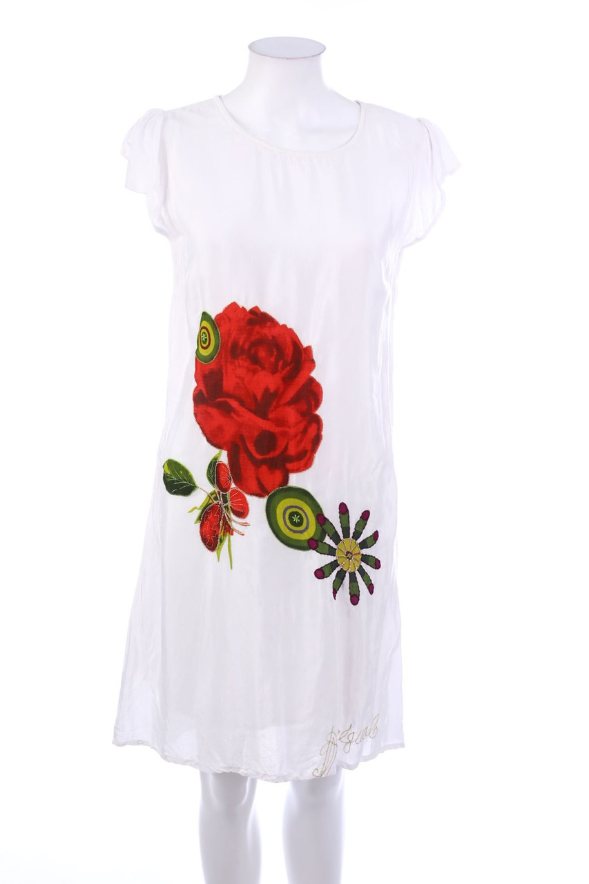 Desigual - Kleid mit Blumen-Print - M