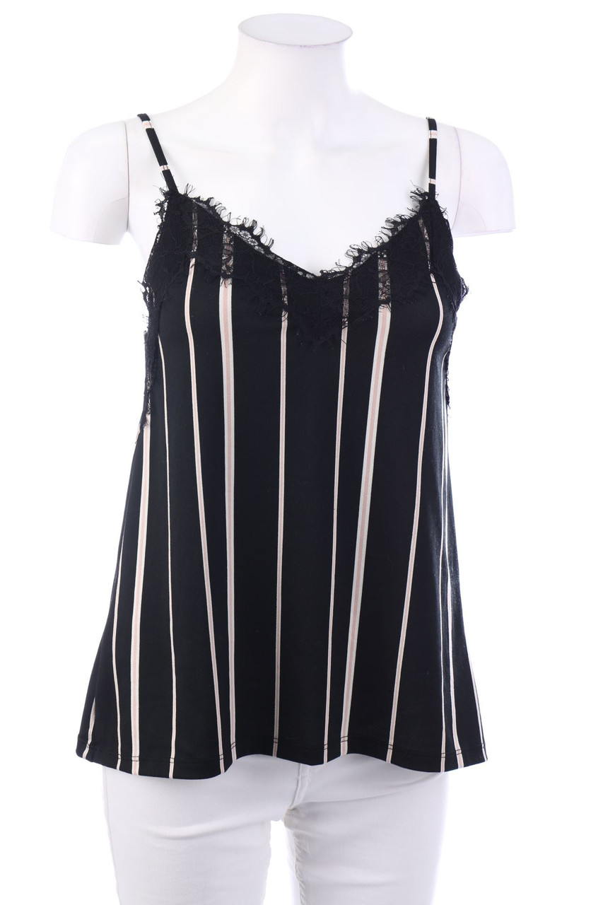 AMISU - Stripe A-line Top - S