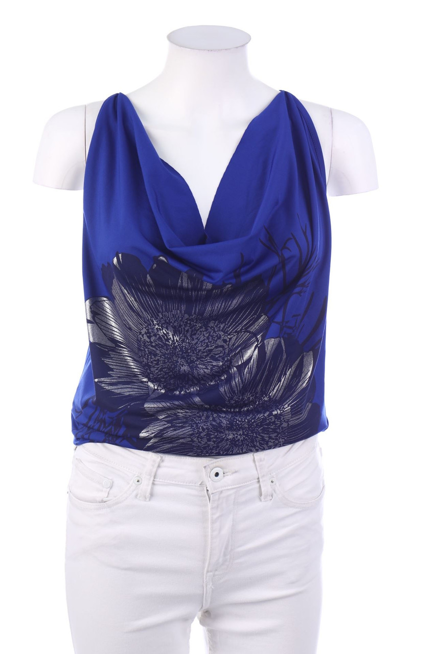 RAINBOW - Top with Cowl Neck - XS