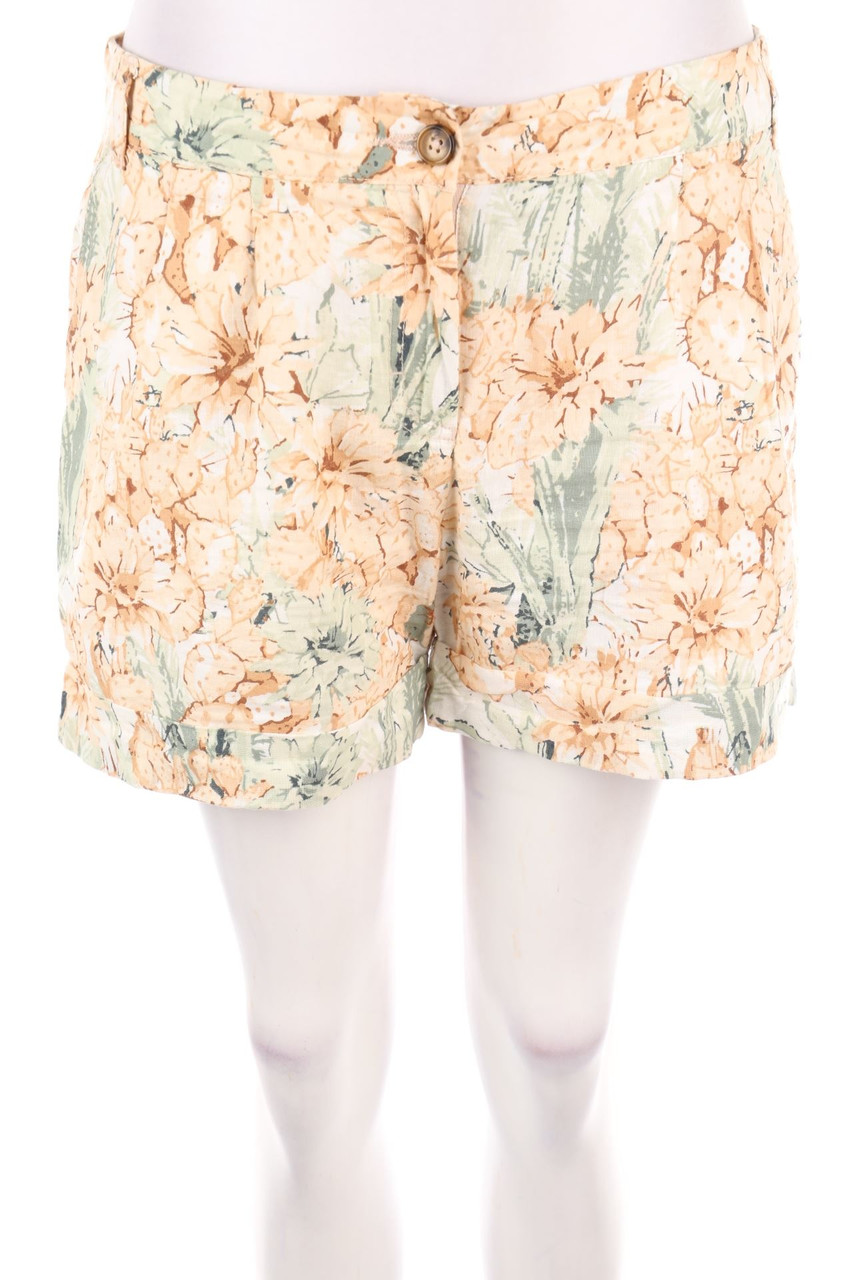 esmara - Cotton Shorts, Linen-Blend - S