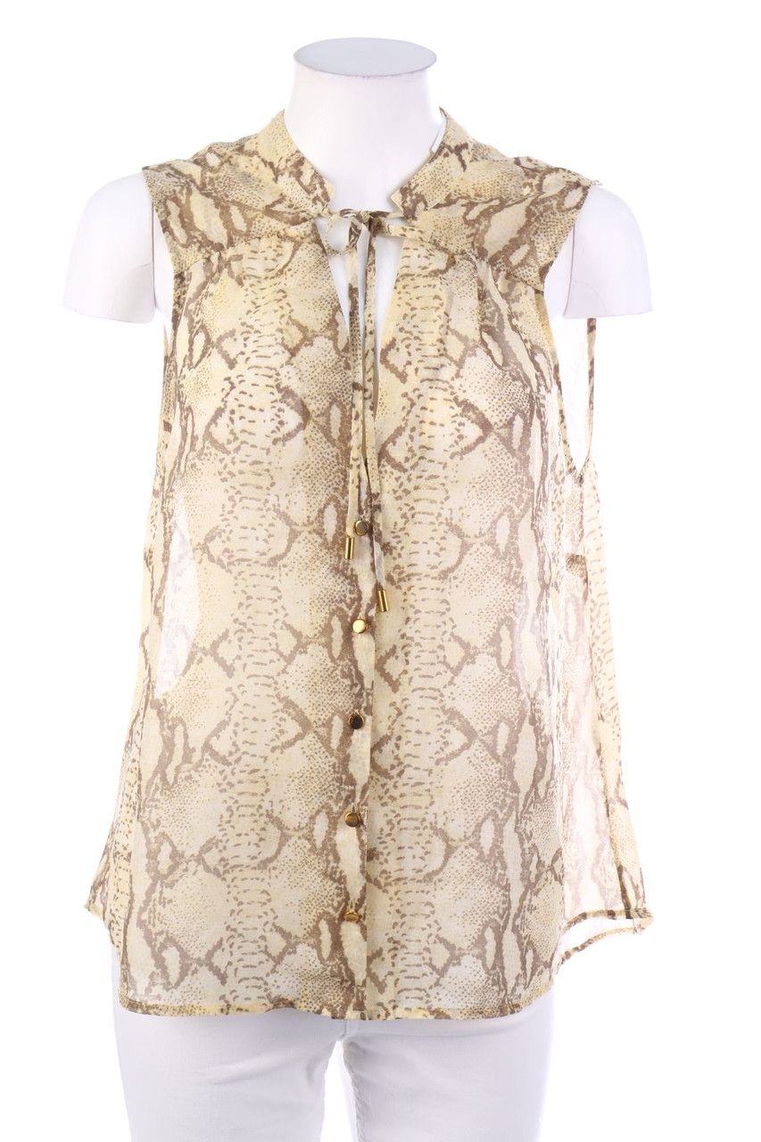 H&M - Blusentop mit Animal-Print - 2XL