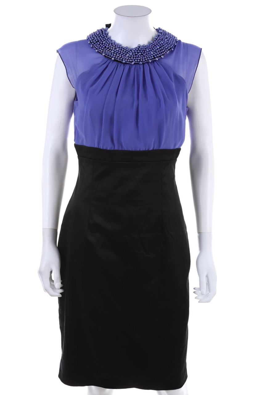 No Label - Cocktail Dress with Pearls - D 36-38