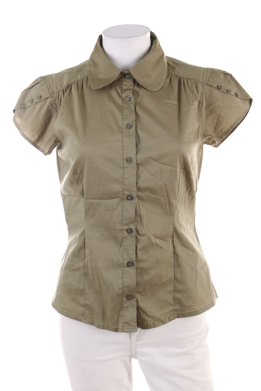 VERO MODA - Hemd-Bluse mit kurzem Ärmel - M