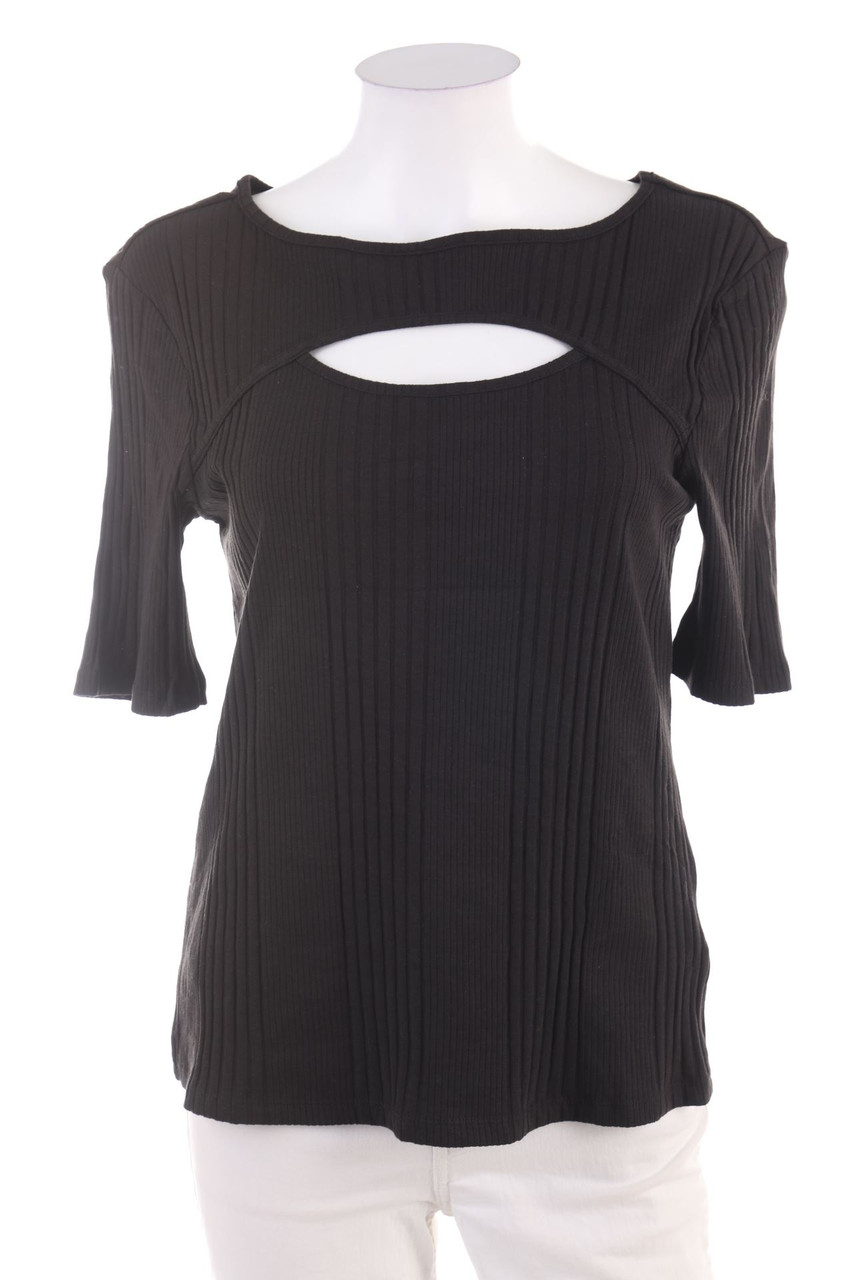 page one - Kurzarm-Shirt mit Keyhole - M