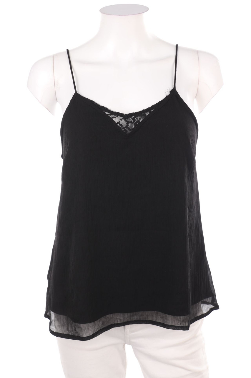 VERO MODA - Blusentop mit Spitze - M