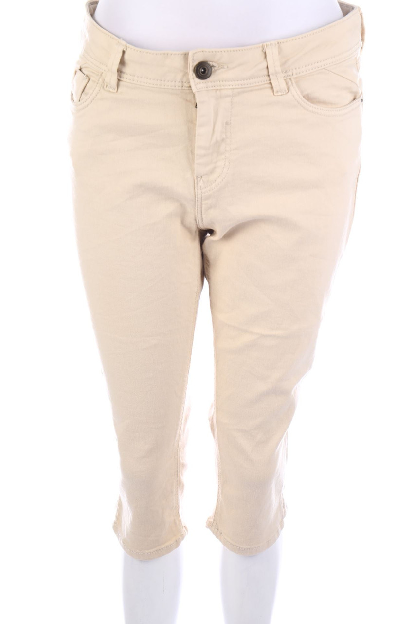 Ohne Label - Capri-Hose mit Stretch - L