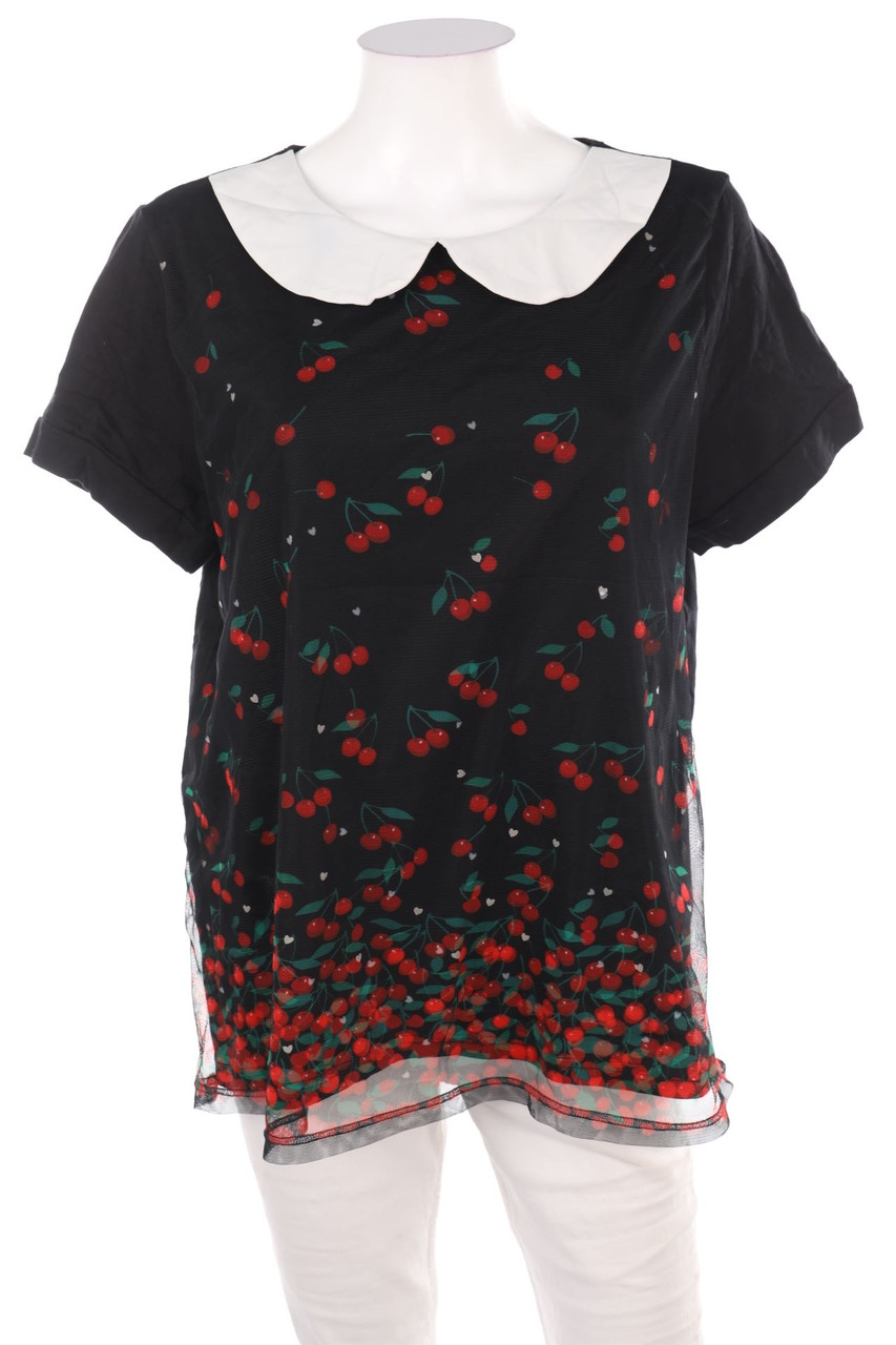 PUSSY Deluxe - Shortsleeve Blouse - 2XL