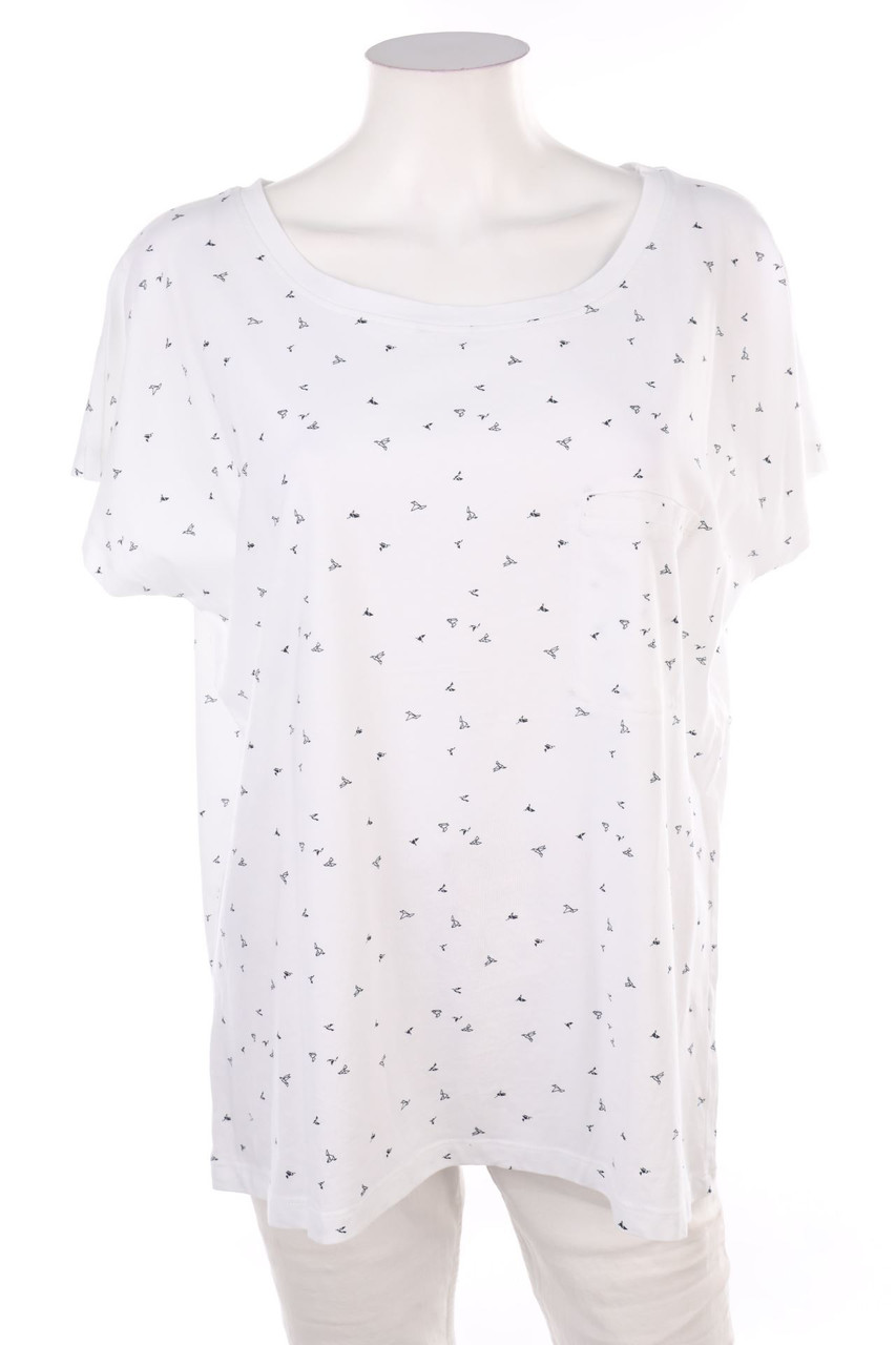 Marie Lund COPENHAGEN - Kurzarm-Shirt mit Muster - L
