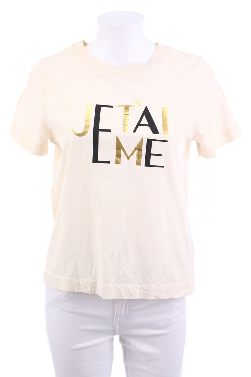 C&A - Kurzarm-Shirt mit Statement-Print - M