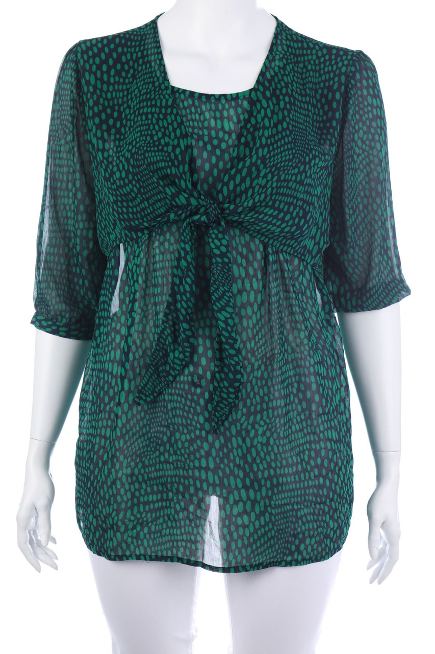 MIAMODA - Kurzarm-Bluse - 50