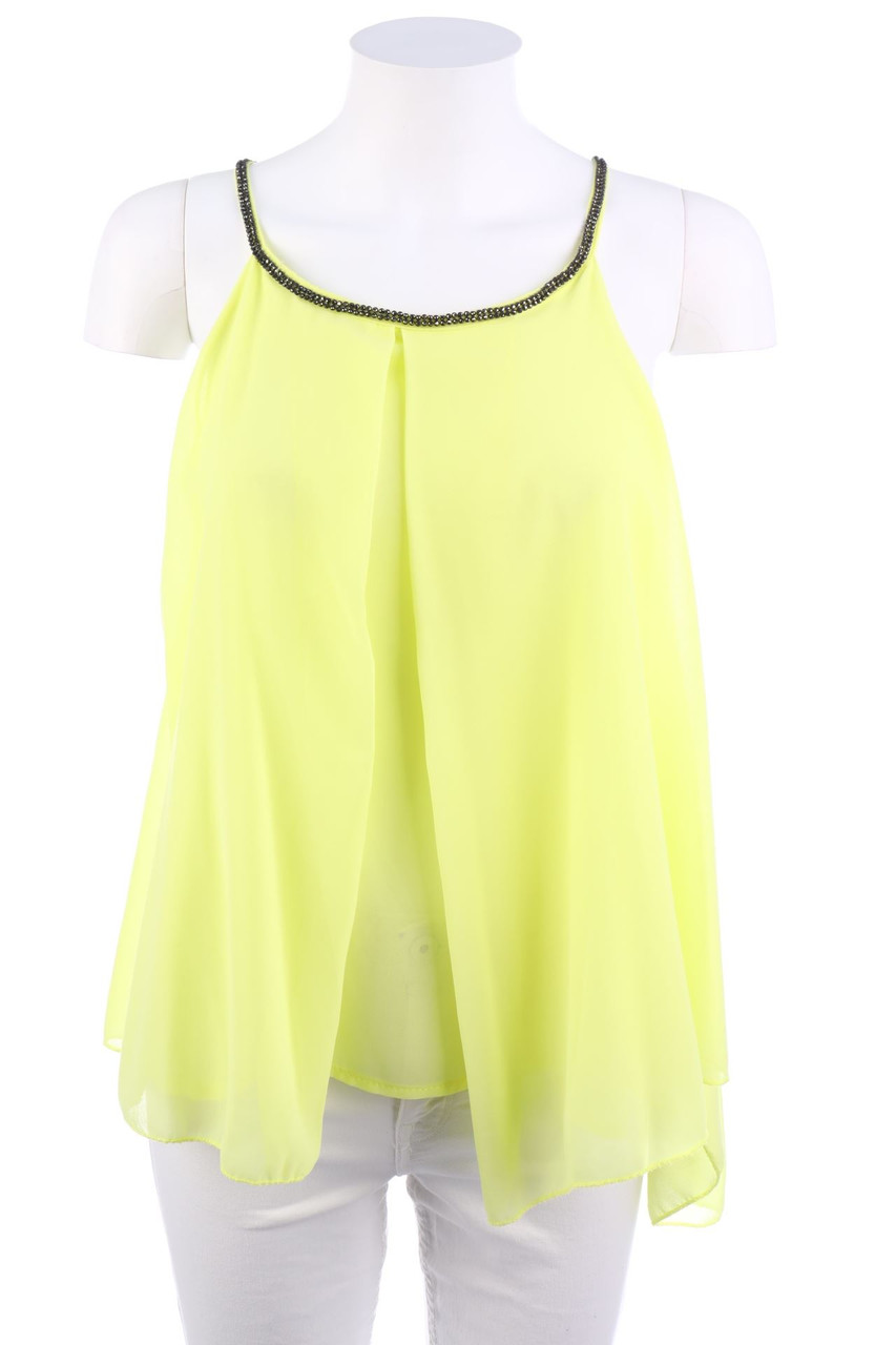 zebra - Top with Pearls - XS