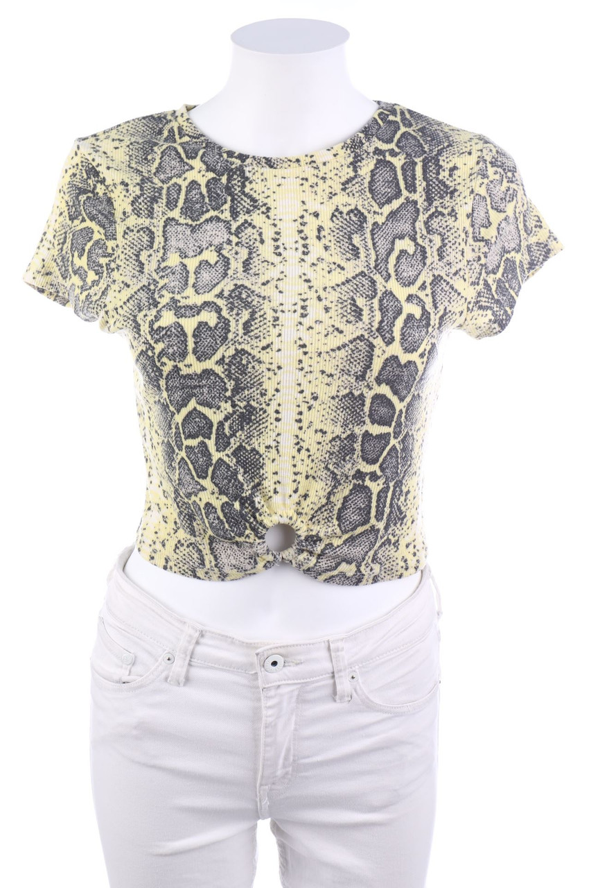 PRIMARK - Shortsleeve-Shirt with Animal Print - M