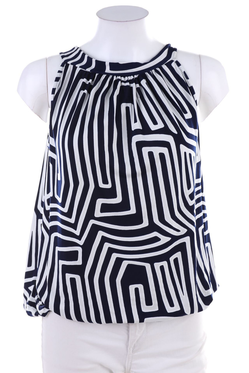 No Label - Blouse Top with Pattern - ONE SIZE