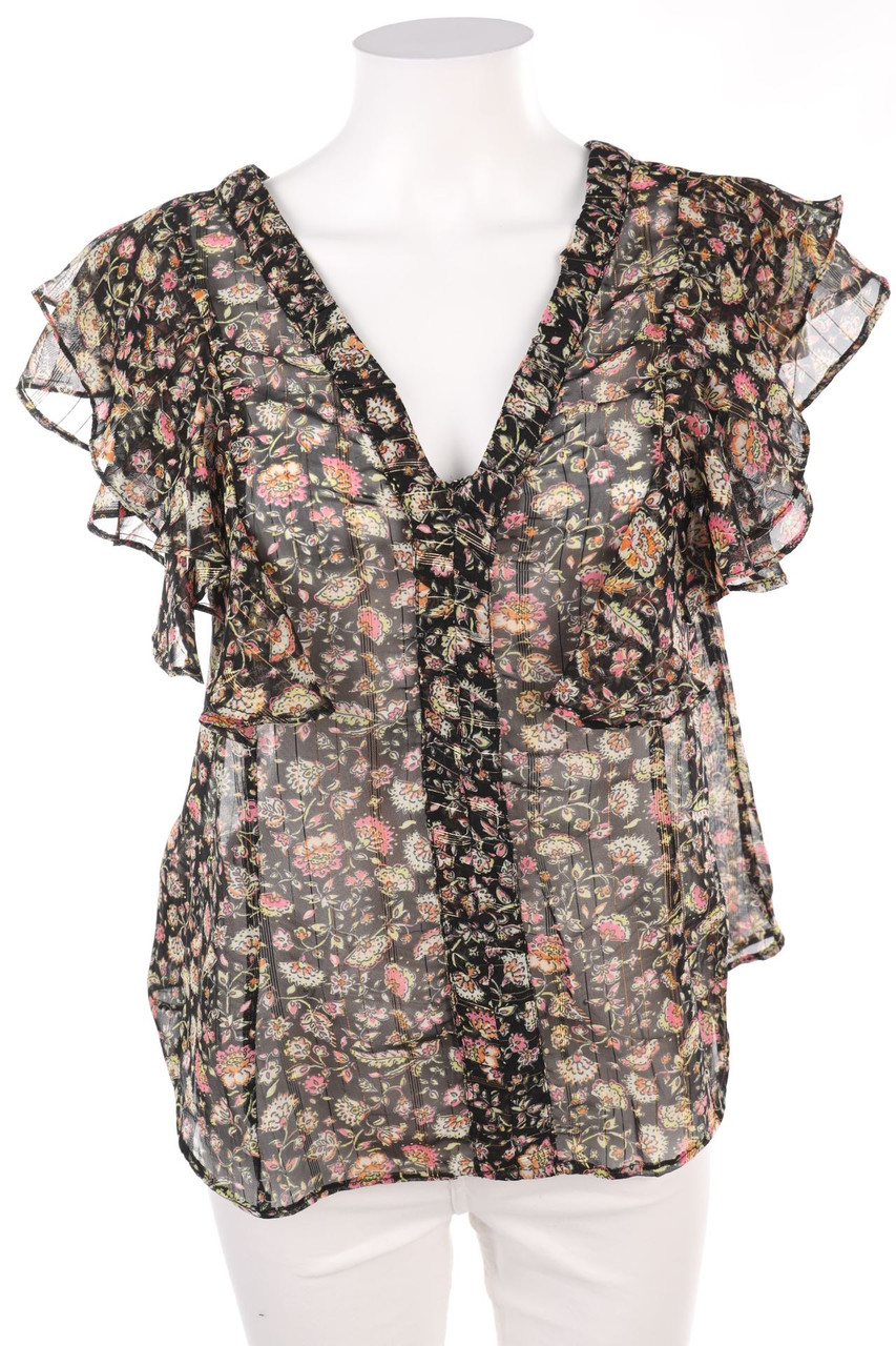 MANGO - Kurzarm-Bluse - M