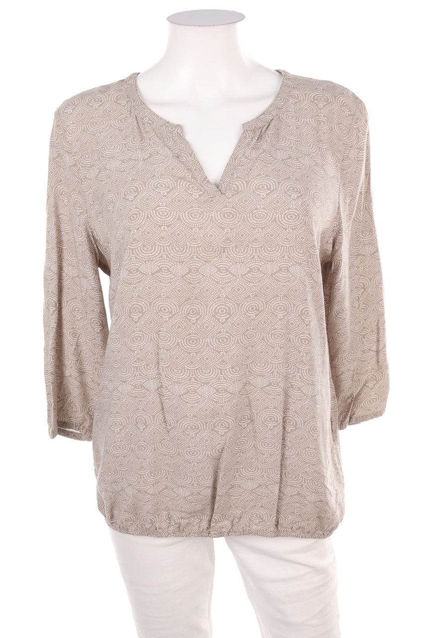 BONITA - Patterned Blouse with 3/4 Sleeve - L