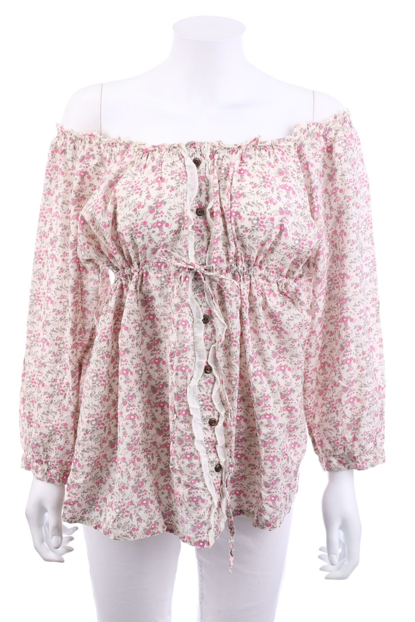 SECONDHAND - Off-the-shoulder blouse - 2XL