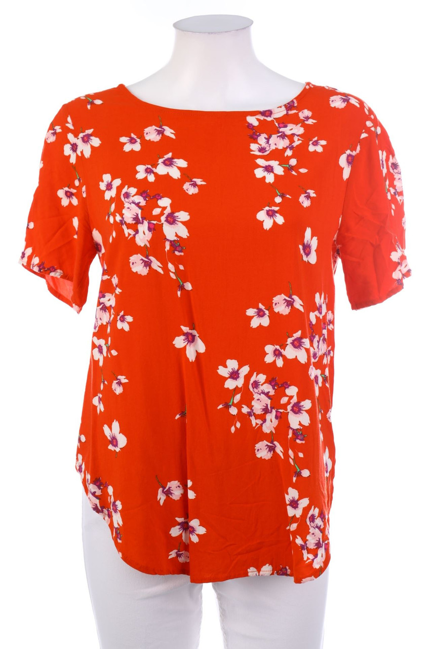 b.young - Shortsleeve Blouse with Flower Print - M