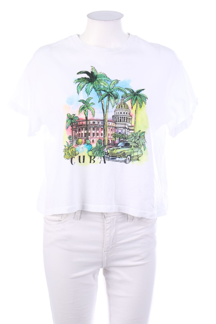 Bershka - Shortsleeve-Shirt, Cotton - S
