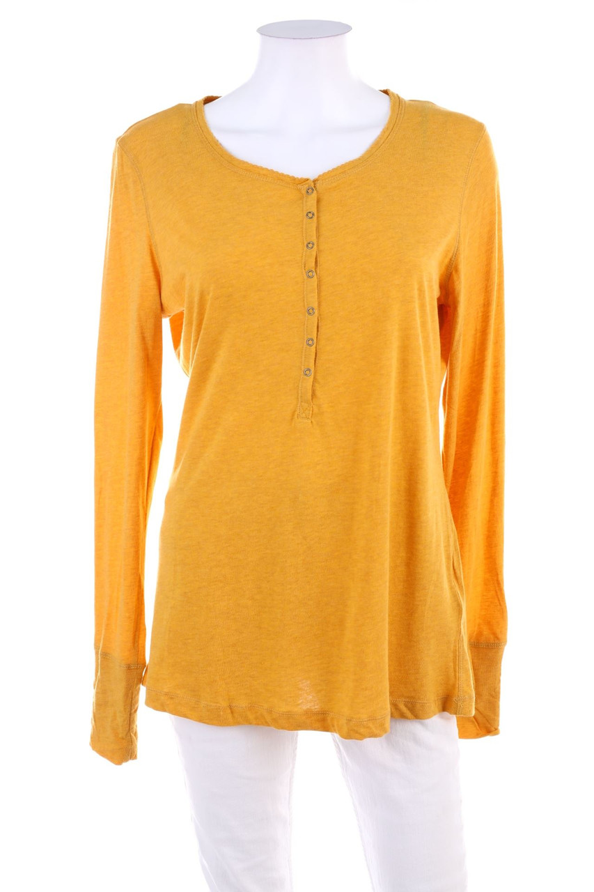 H&M - Longsleeve-Shirt mit Knöpfen - L