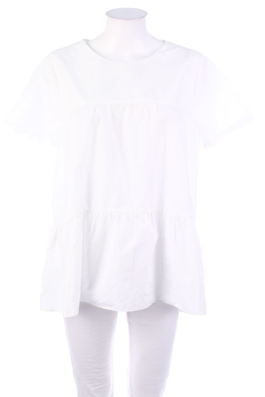 ZARA - Kurzarm-Bluse - L